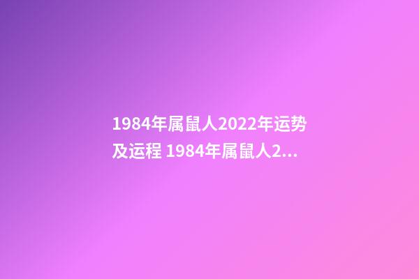 1984年属鼠人2022年运势及运程 1984年属鼠人2022年运势-第1张-观点-玄机派